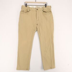 Viktos Operatus XP Pant Mens 34x30 Khaki Beige Stretch Dual Pull Zipper Tactical